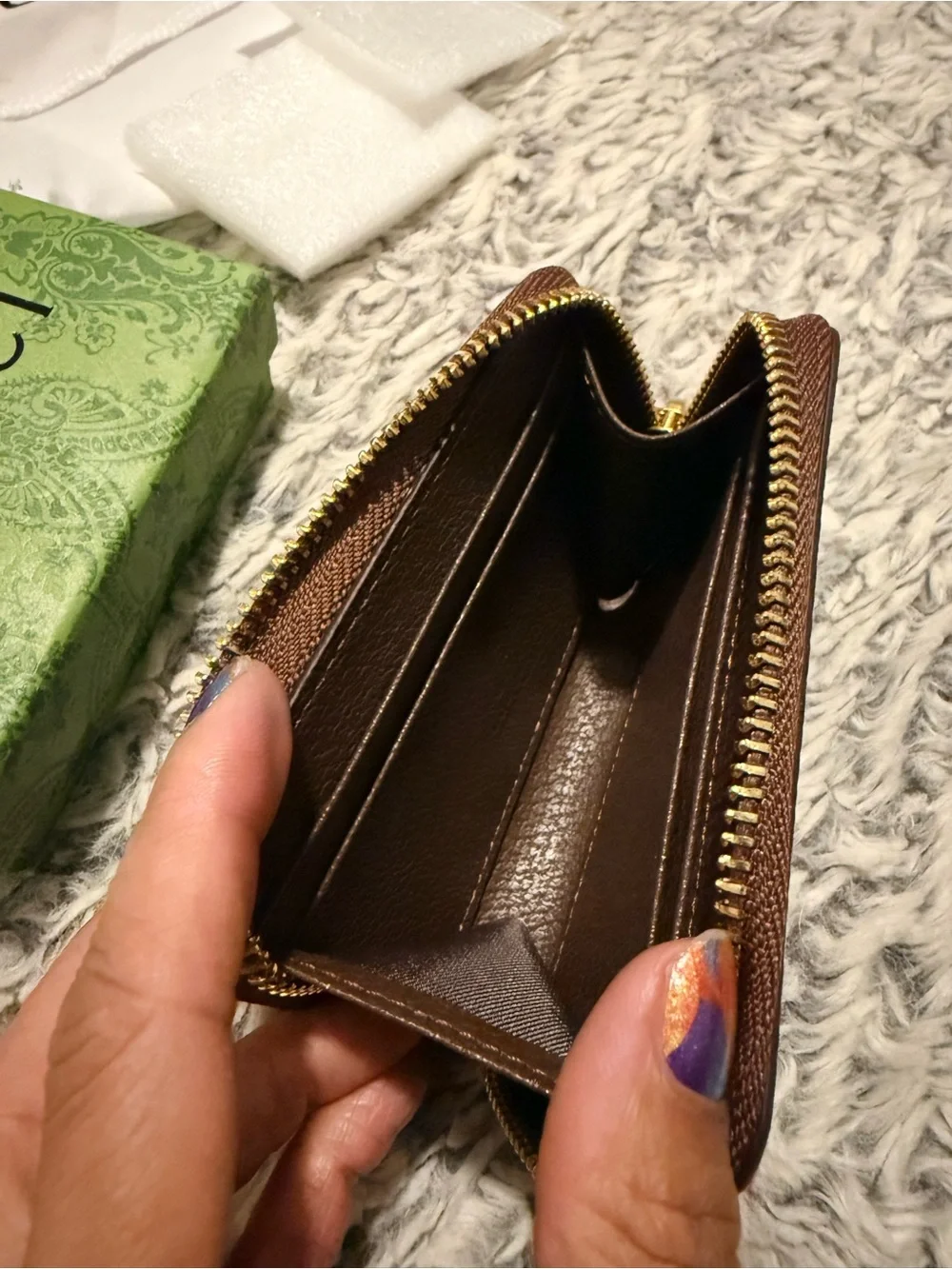 New Card Case Wallet with Web Stripe